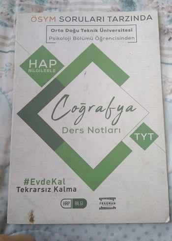 Coğrafya TYT Ders Notları - ÖSYM Tarzı