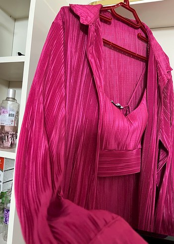 Pembe Pilili üçlü takım - Görsel 7