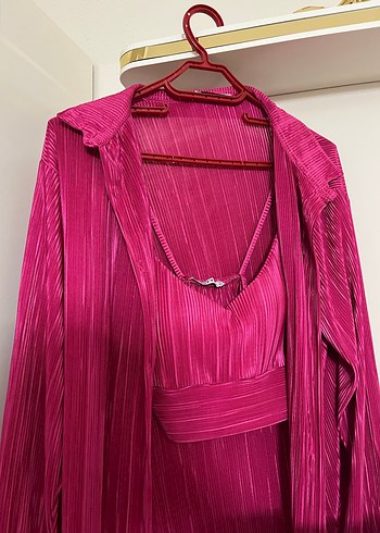 Pembe Pilili üçlü takım - Görsel 6