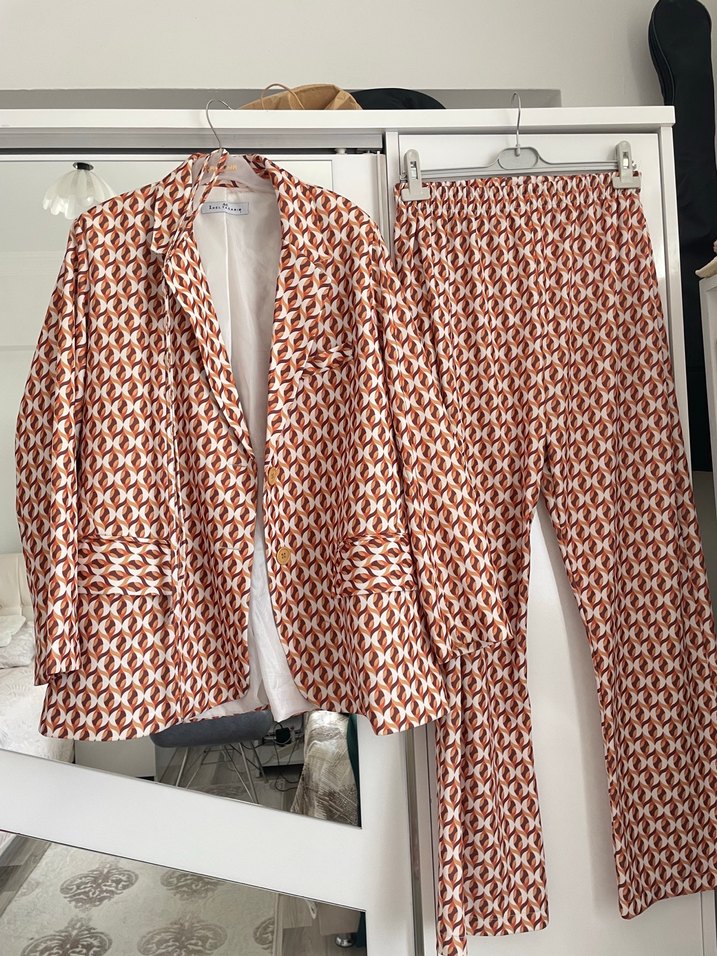 Kadın takım ceket pantolon - Görsel 2