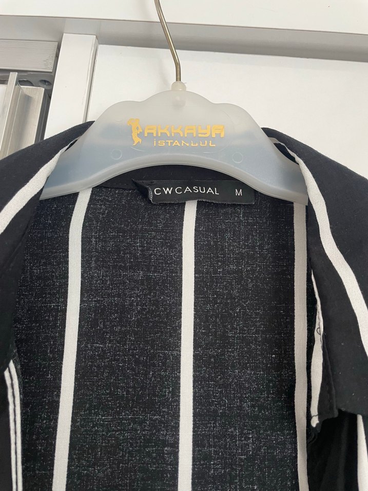 Lcw siyah çizgili gömlek - Görsel 3