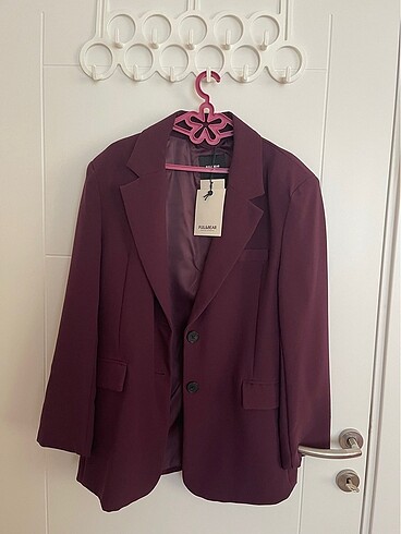 Blazer ceket pull and bear