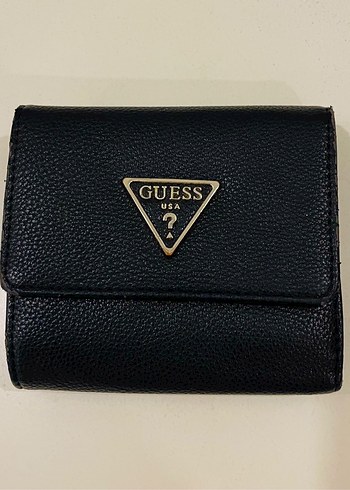 Guess orijinal Siyah Deri Kadın Cüzdan