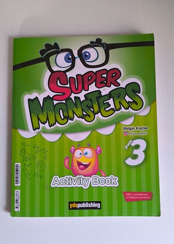 Super Monsters 3. Sınıf Öğrenci ve Aktivite Kitabı - Görsel 2