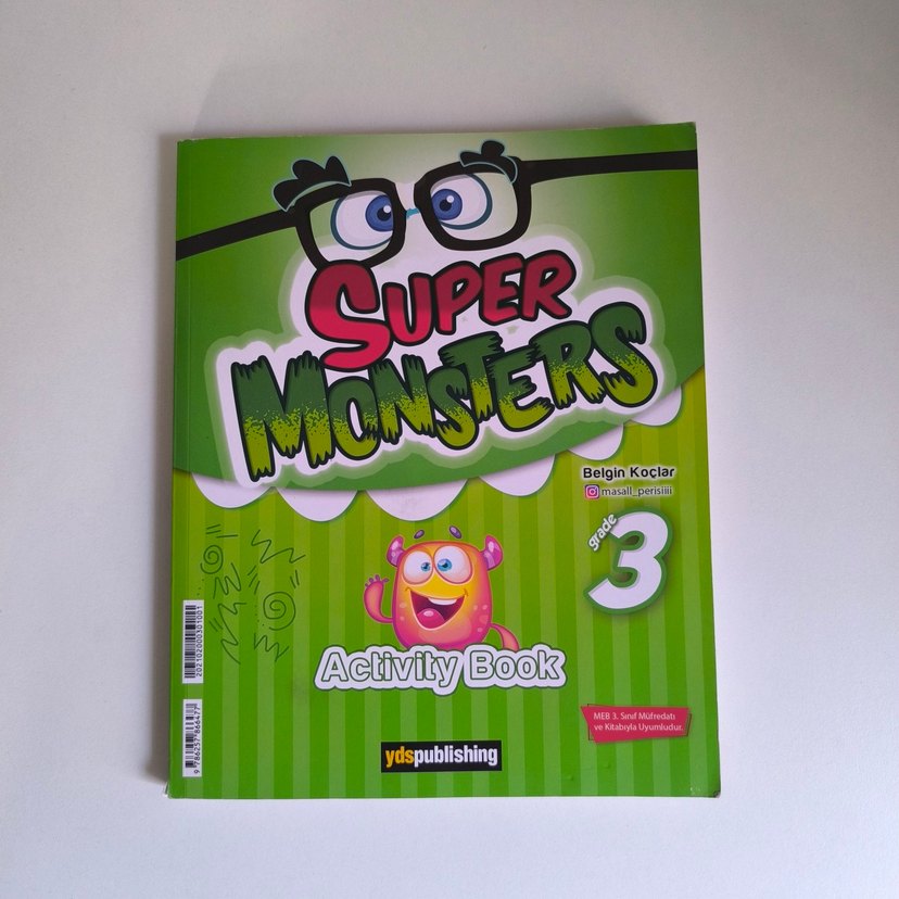 Super Monsters 3. Sınıf Öğrenci ve Aktivite Kitabı - Görsel 2