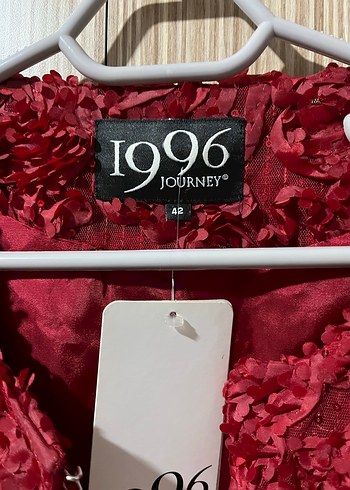 Kısa Kırmızı Kadın Yün Ceket - Görsel 2