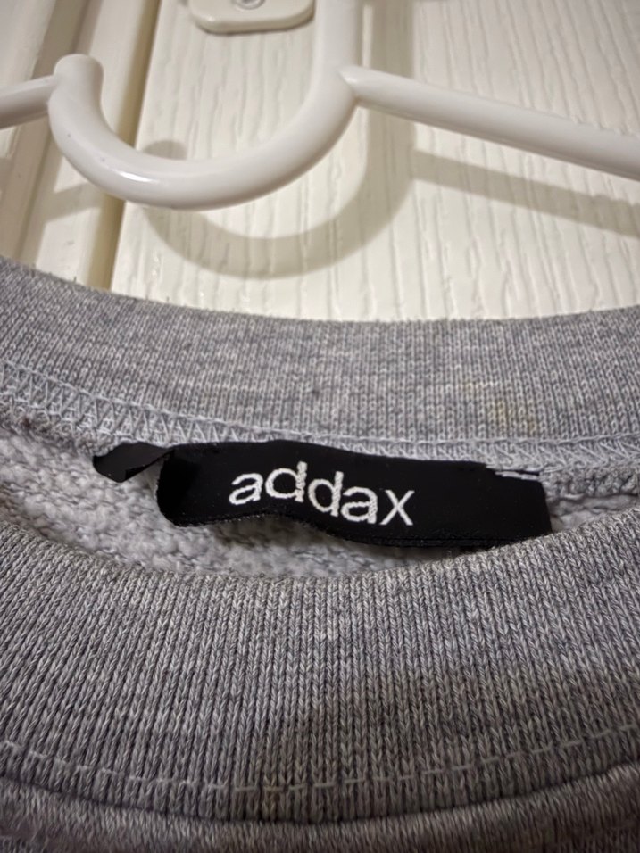 Gri Baskılı Kadın Sweatshirt - Görsel 3