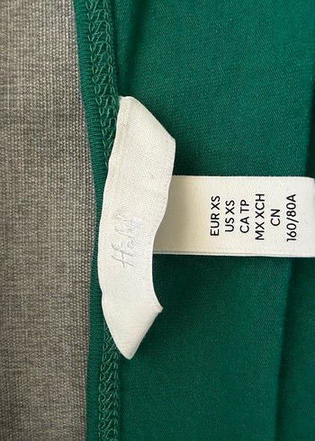 Kız Çocuk Yeşil Uzun Kollu Basic Tişört - Görsel 4