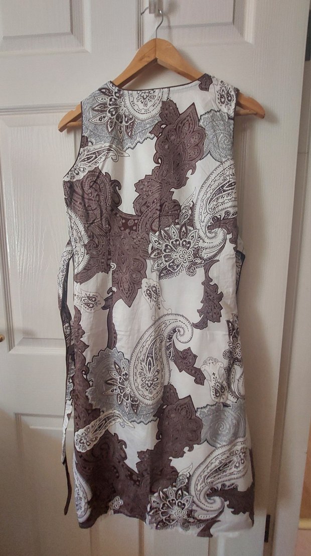 Lcw Women V Yaka Kolsuz Desenli Bohem Elbise - Görsel 2