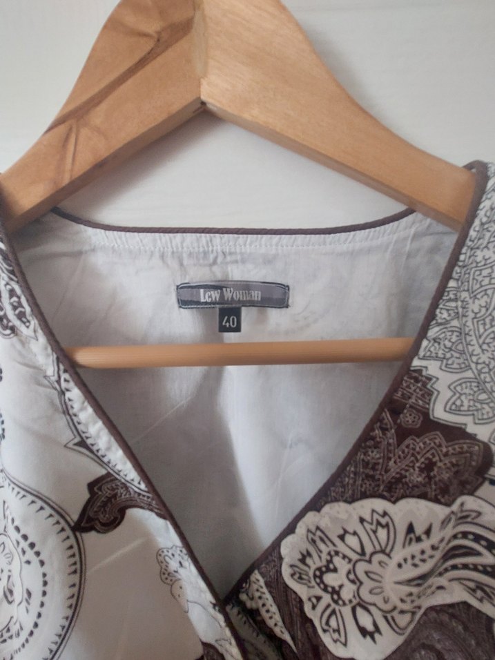 Lcw Women V Yaka Kolsuz Desenli Bohem Elbise - Görsel 3