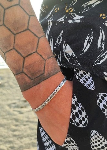 3'lü Urban Paslanmaz Gümüş Çelik Bileklik - Görsel 3