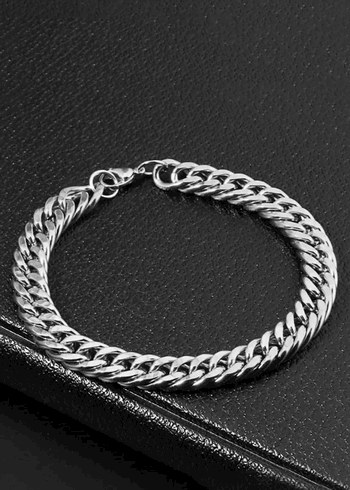 2'li Urban ve Kral Paslanmaz Gümüş Çelik Bileklik - Görsel 4