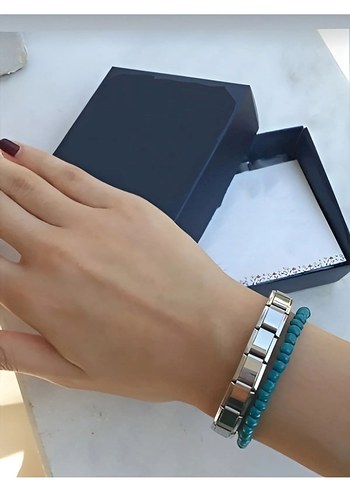 USİNEX CHRAM GÜMÜŞ ÇELİK BİLEKLİK - Görsel 3