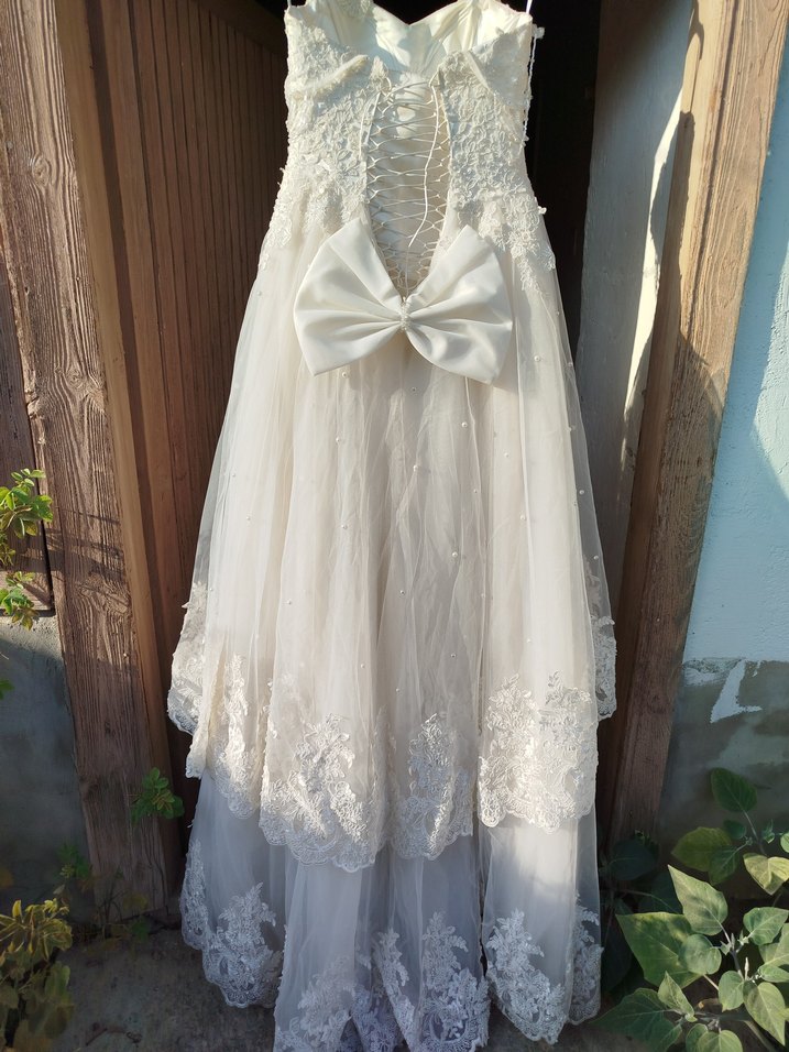 beyaz gelinlik - Görsel 5