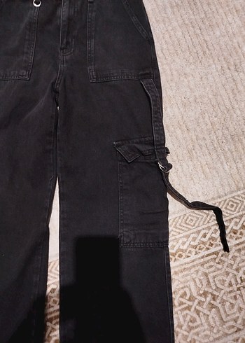 Siyah Fermuarlı Kadın defacto Pantolon - Görsel 5