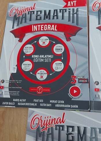 Beden Renk Orijinal Matematik AYT Konu Anlatımlı Set