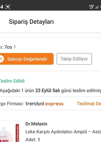 The Ordinary Dr.Melaxin Astaxanthin Aydınlatıcı Serum 30 ml