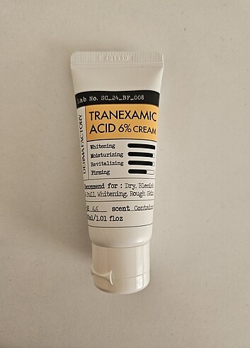 Dermafactory traneksamik asit krem