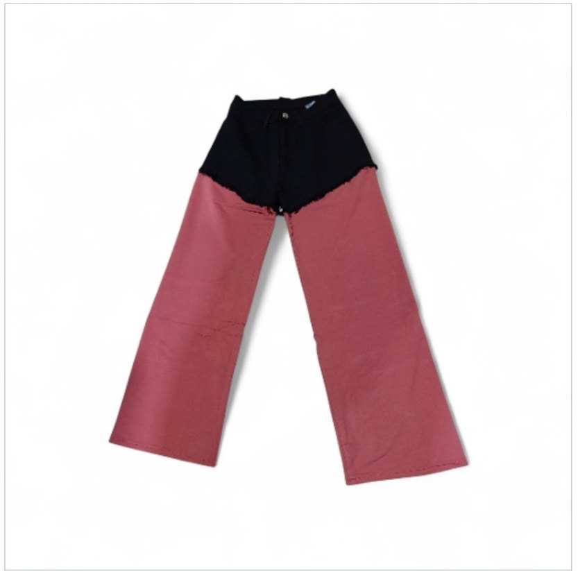 Kadın Siyah Rahat Kesim Pamuklu Pantolon - Görsel 4