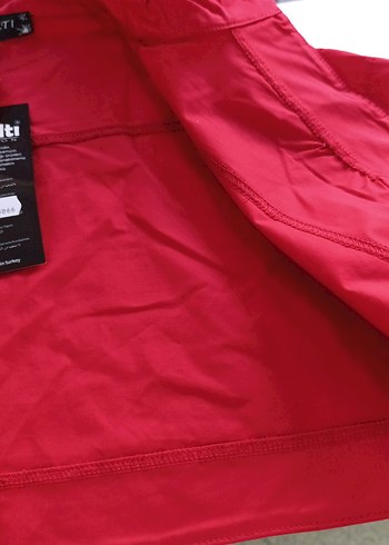 kadın kırmızı L beden bolero - Görsel 9