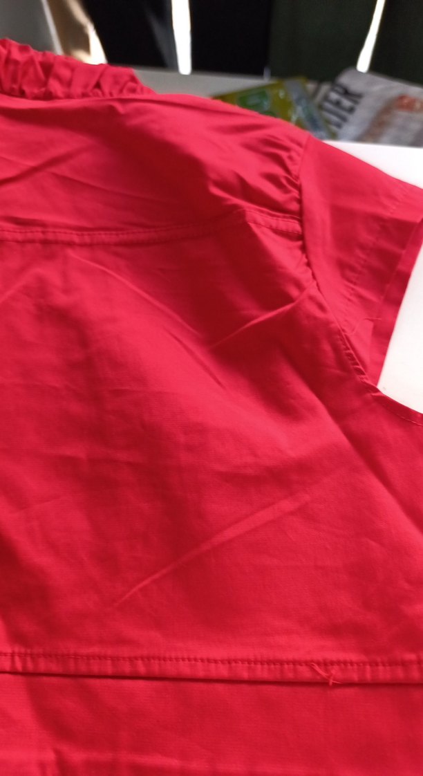 kadın kırmızı L beden bolero - Görsel 4