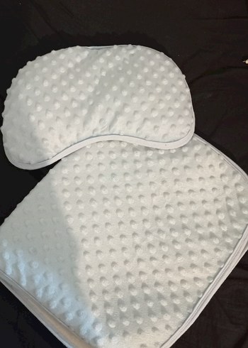 Mavi Bebek Uyku Minderi ve Yastığı - Görsel 4