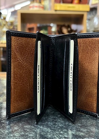 Hakiki Siyah Erkek Deri Cüzdan - Görsel 3