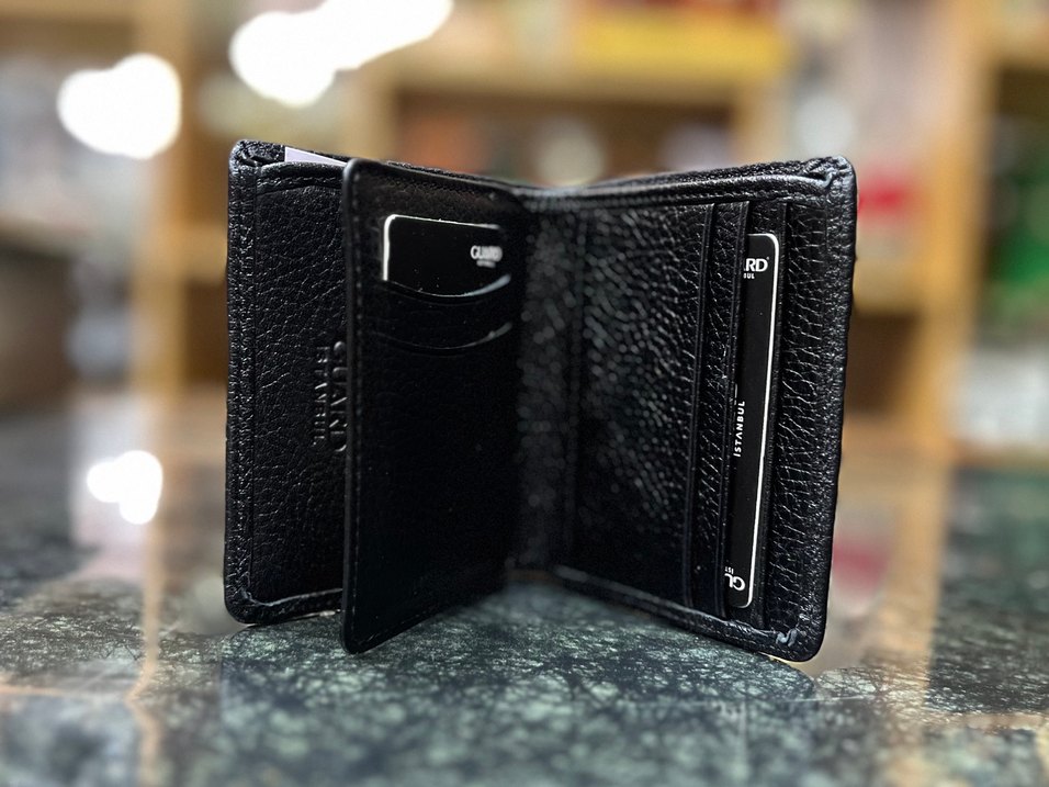 Hakiki Deri Siyah Erkek Cüzdan - Görsel 3