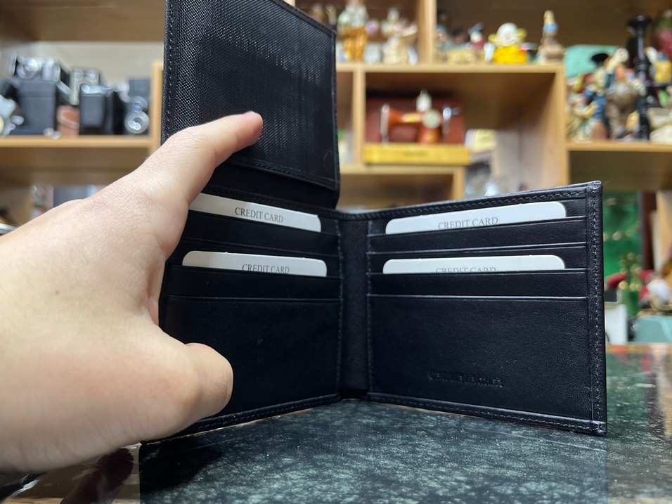 Hakiki Deri Siyah Erkek Cüzdan - Görsel 4