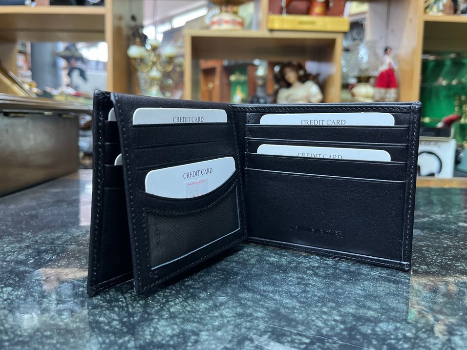 Hakiki Deri Siyah Erkek Cüzdan - Görsel 3