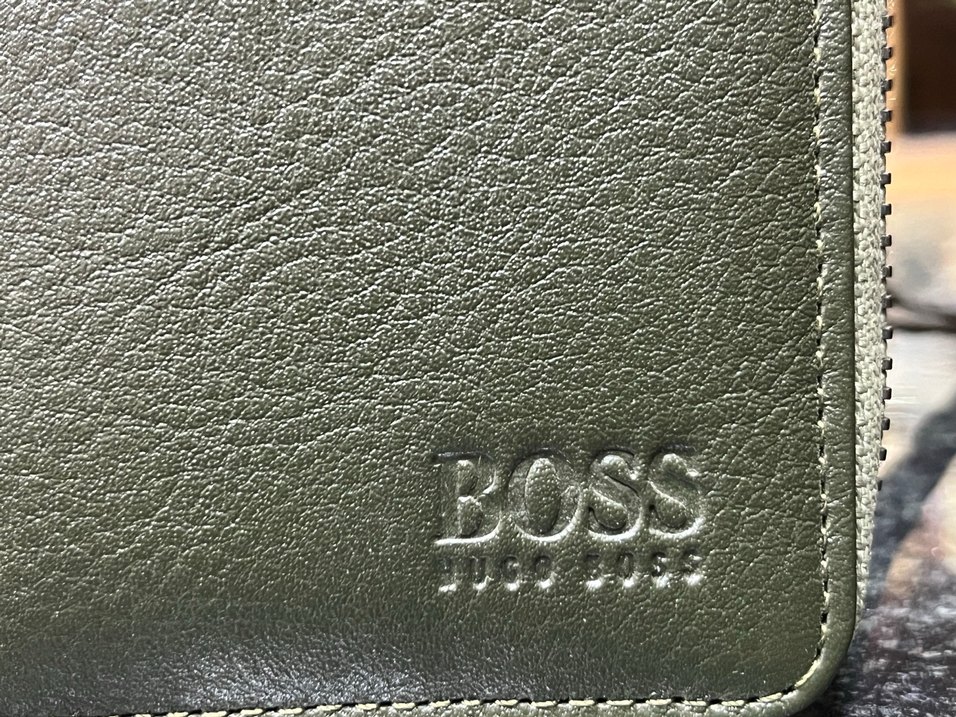 Hakiki Deri Haki Erkek Fermuarlı Cüzdan - Görsel 2