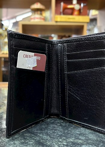 Siyah Erkek Deri Cüzdan - Görsel 3