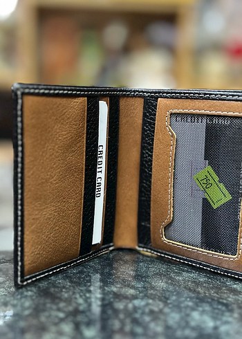 Siyah Erkek Deri Cüzdan - Görsel 3