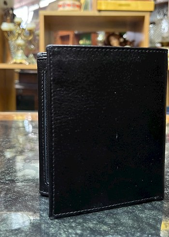 Siyah Erkek Deri Cüzdan VEKAR - Görsel 2