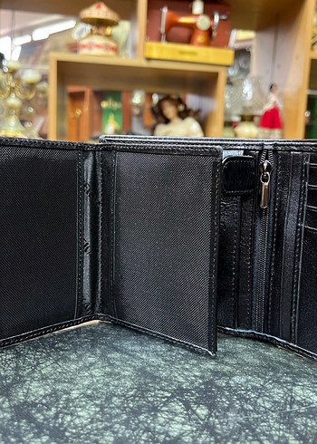 Siyah Erkek Deri Cüzdan VEKAR - Görsel 4