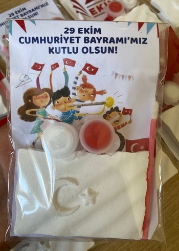 29 Ekim Cumhuriyet Bayramı boyama seti - Görsel 5