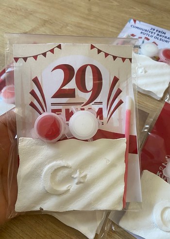 29 Ekim Cumhuriyet Bayramı boyama seti - Görsel 3