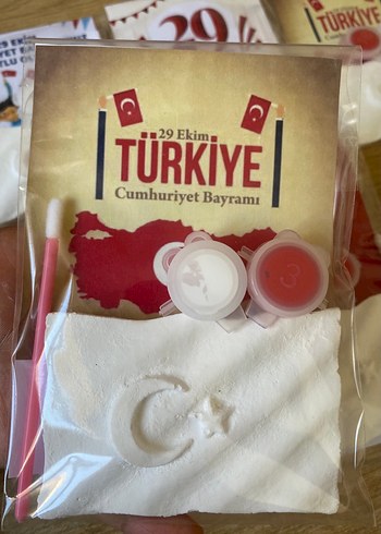 29 Ekim Cumhuriyet Bayramı boyama seti - Görsel 4
