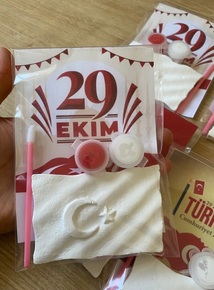 29 Ekim Cumhuriyet Bayramı boyama seti - Görsel 2