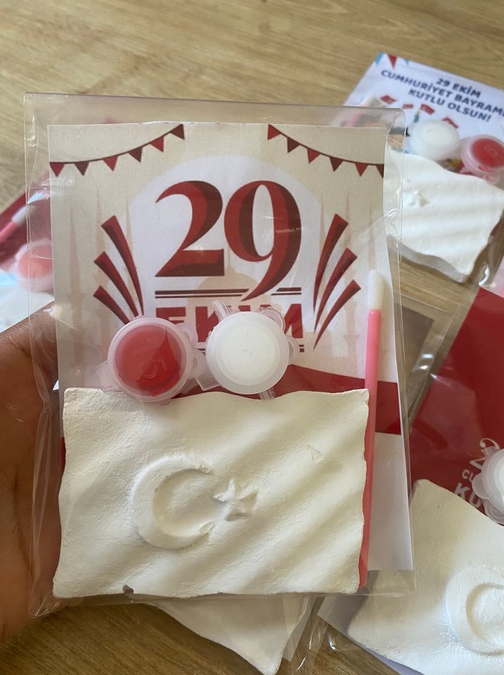 29 Ekim Cumhuriyet Bayramı boyama seti - Görsel 3