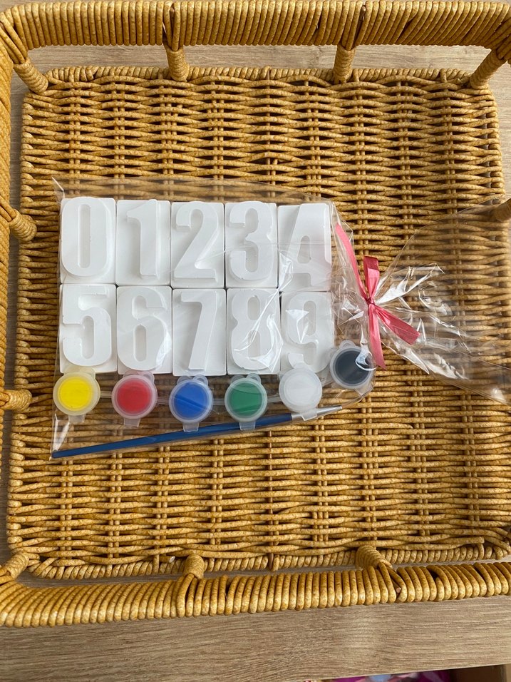 Rakamlı Boyama Seti ve Fırça - Görsel 2