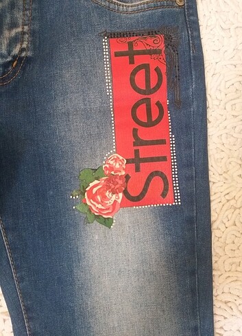s Beden Baskılı skinny jean