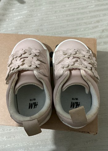 H&M Kız Çocuk Pembe Çiçekli Spor Ayakkabı