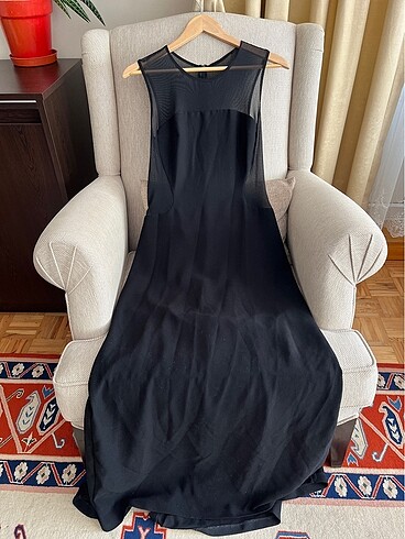 Siyah şık abiye elbise