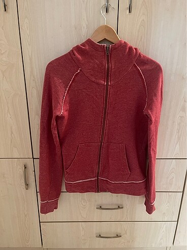 Diğer Kapüşonlu fermuarlı sweat mont