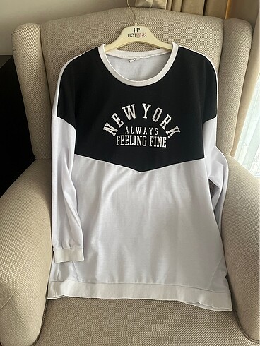 Şık dizayn ince sweatshirt