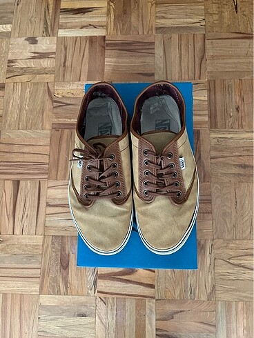 Vans Deri Bağcıklı Erkek Ayakkabı