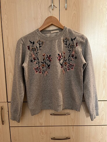 Diğer Şık dizayn çiçek desenli sweatshirt