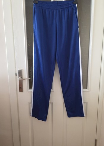 Mavi Beyaz Yan Şeritli Erkek Eşofman Altı - Görsel 5