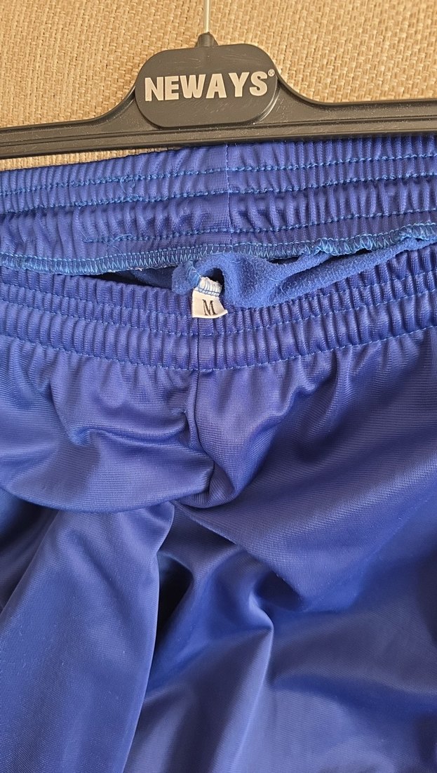 Mavi Beyaz Yan Şeritli Erkek Eşofman Altı - Görsel 3